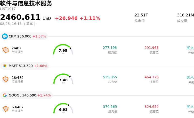 软件与信息技术服务