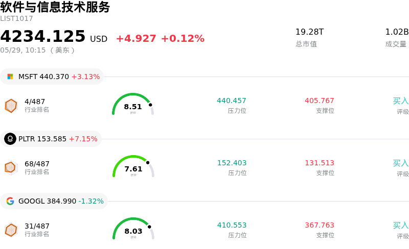 软件与信息技术服务