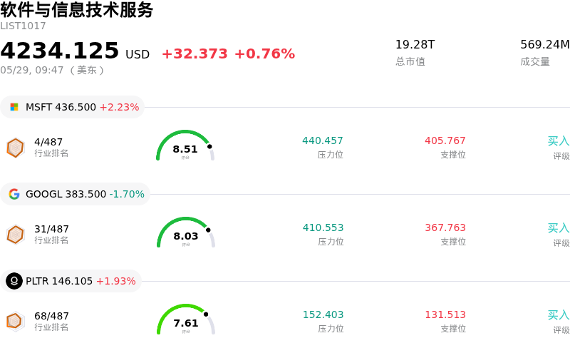 软件与信息技术服务