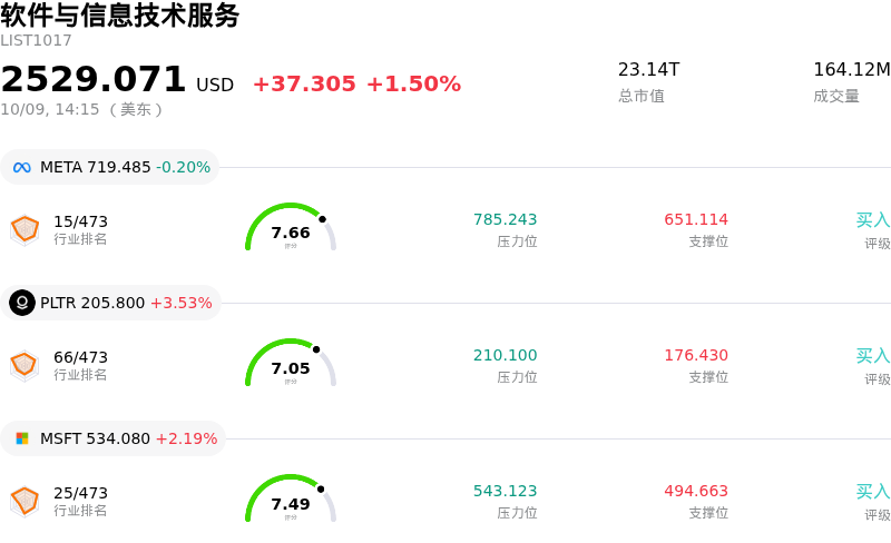 软件与信息技术服务