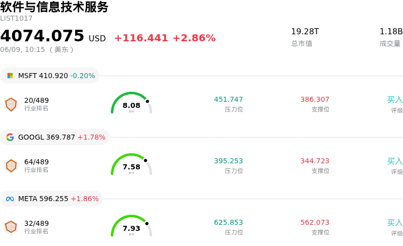 软件与信息技术服务