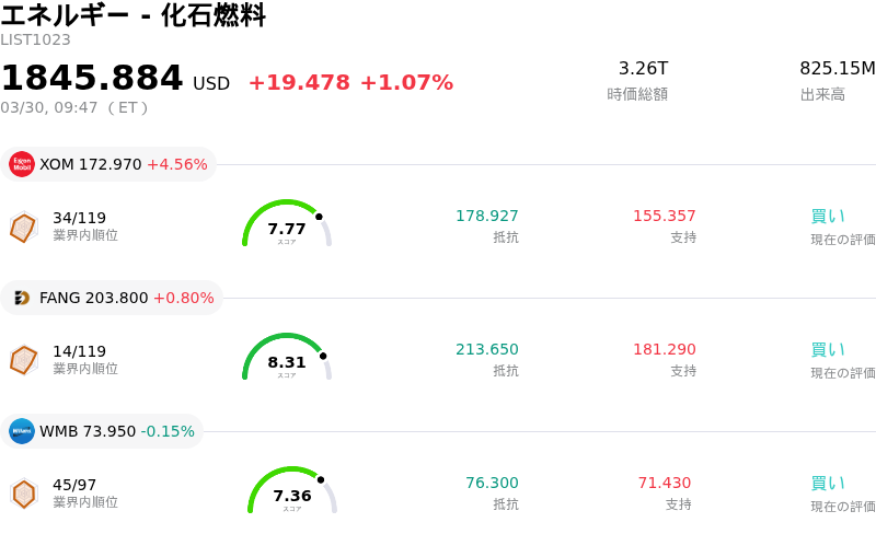 エネルギー - 化石燃料