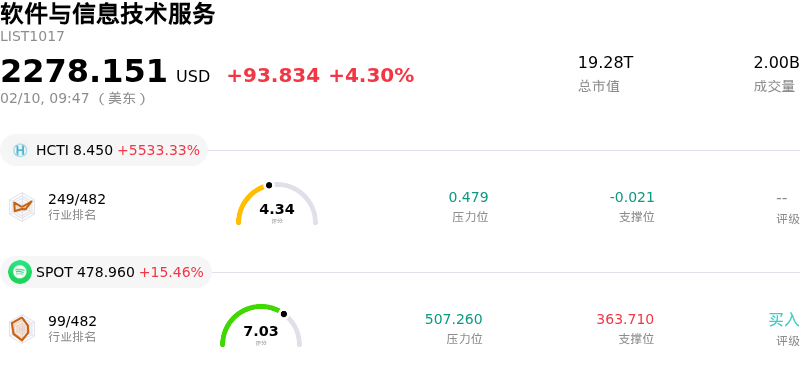 软件与信息技术服务