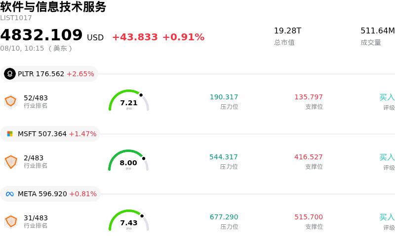 软件与信息技术服务