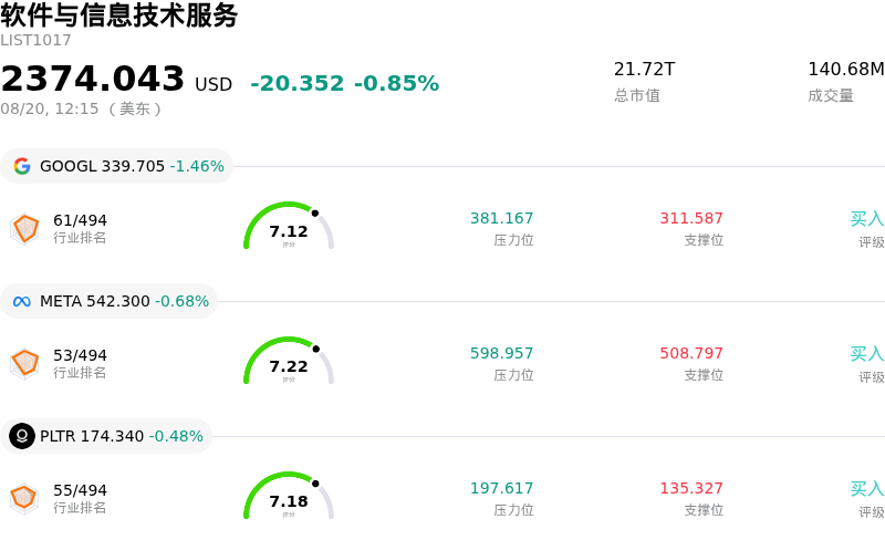 软件与信息技术服务