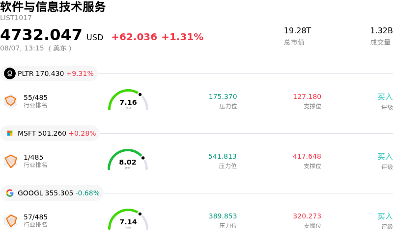 软件与信息技术服务