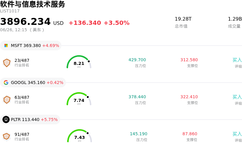 软件与信息技术服务
