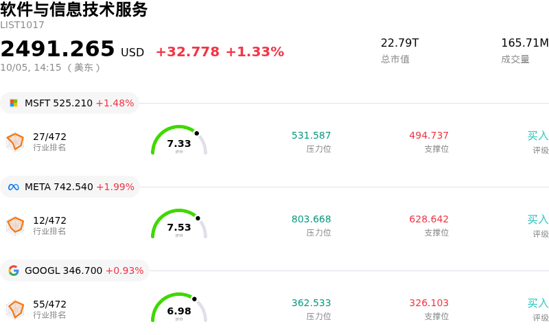 软件与信息技术服务