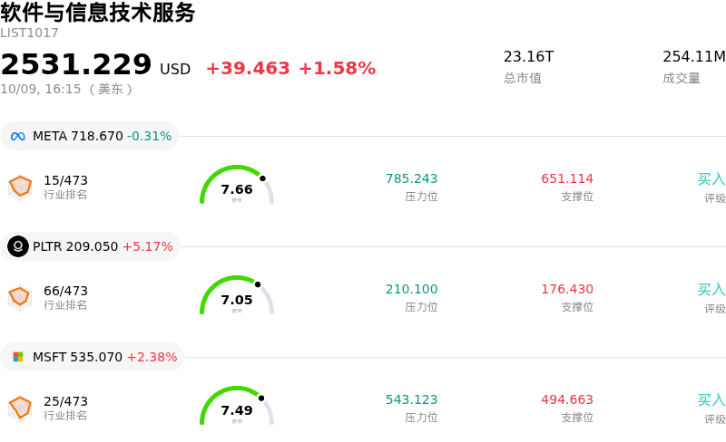 软件与信息技术服务
