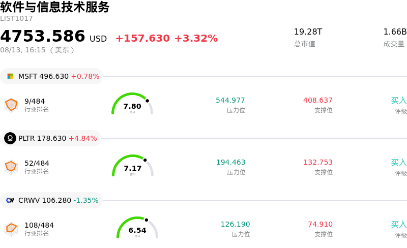 软件与信息技术服务