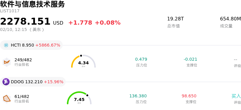 软件与信息技术服务