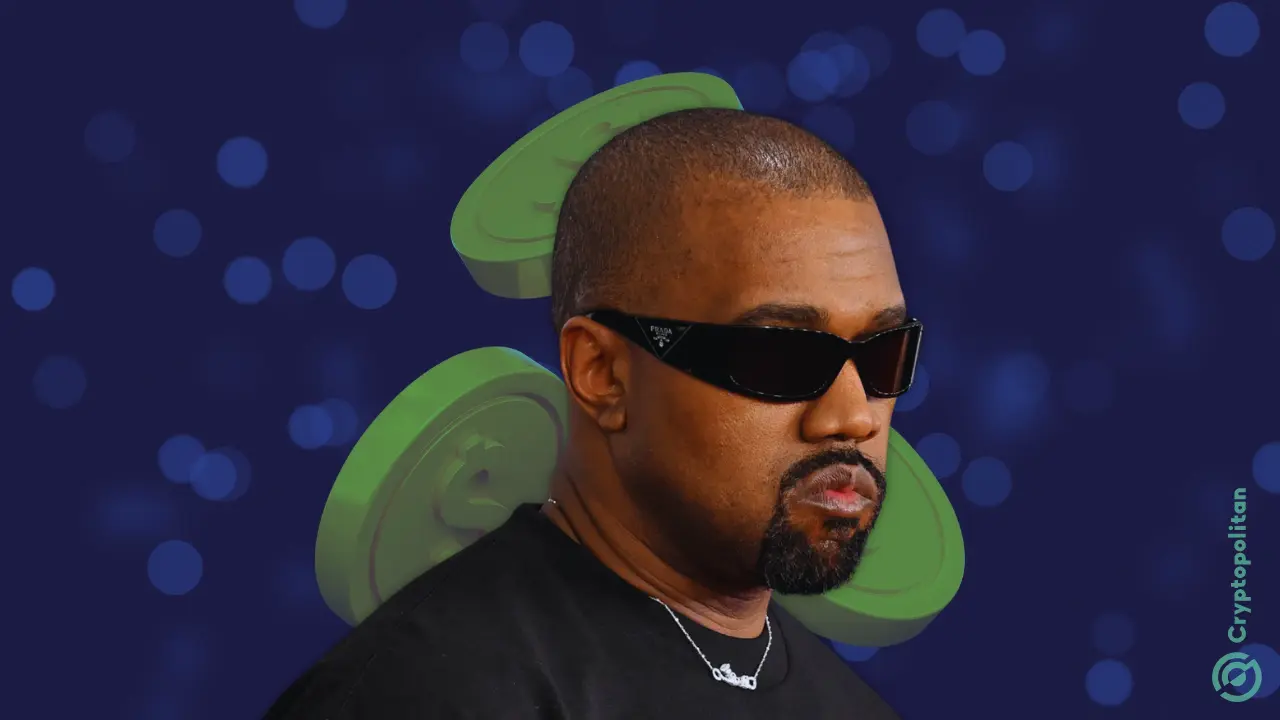 O par de previsão do polymarket para Kanye West lançando um token de meme até 28 de fevereiro teve turbulência de preços, levando a especulações de conhecimento privilegiado ou a uma paródia para aumentar o preço dos tokens 'sim'.