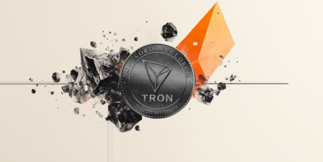 El precio de Tron (TRX) baja ligeramente, cotizando a 0.23$ el miércoles tras una recuperación de casi el 12% en los últimos dos días