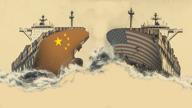 Đại diện Thương mại Mỹ (USTR) Jamieson Greer đang phát biểu tại buổi họp báo theo lịch về vòng đàm phán thương mại cấp cao đầu tiên giữa Mỹ và Trung Quốc diễn ra vào cuối tuần qua tại Geneva, Thụy Sĩ