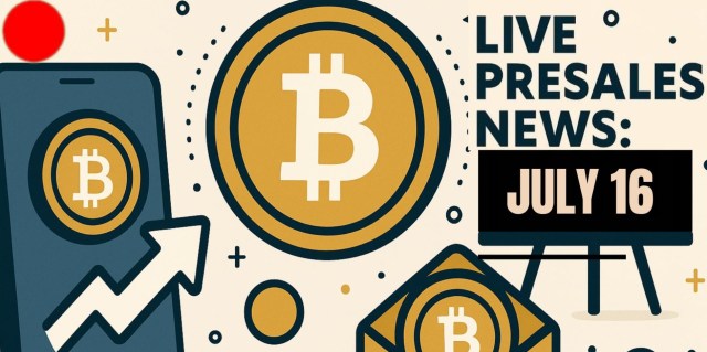 Stay Ahead with Our Immediate Analysis of Today’s Best Crypto Presales Check out our Live Update Coverage on the Best Crypto Presales for July 16, 2025! As Bitcoin broke through a historical $122K level, crypto presales are ready to soar in the coming rally. These early-stage crypto projects a...