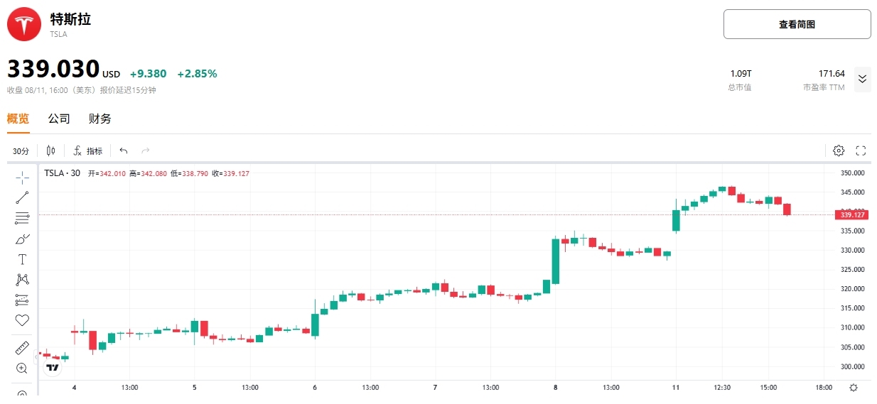 tesla-price-stock-tradingkey