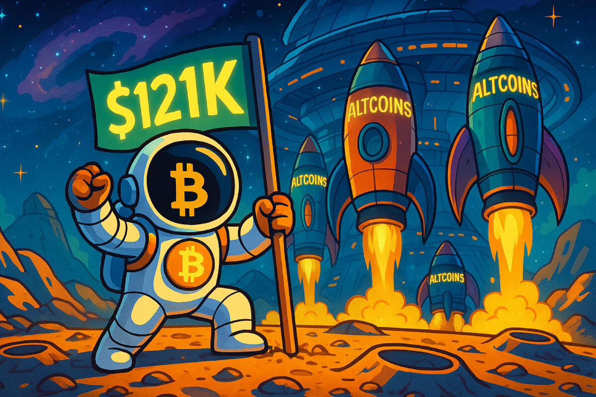 Bitcoin has blasted past the $120,000 mark after a strong 5.5% climb over the last week. The move has traders buzzing with talk of what could come next — especially for the altcoin market. Google searches for altcoins have surged, a sign that retail investors are starting to prepare for what many analysts believe could […]
