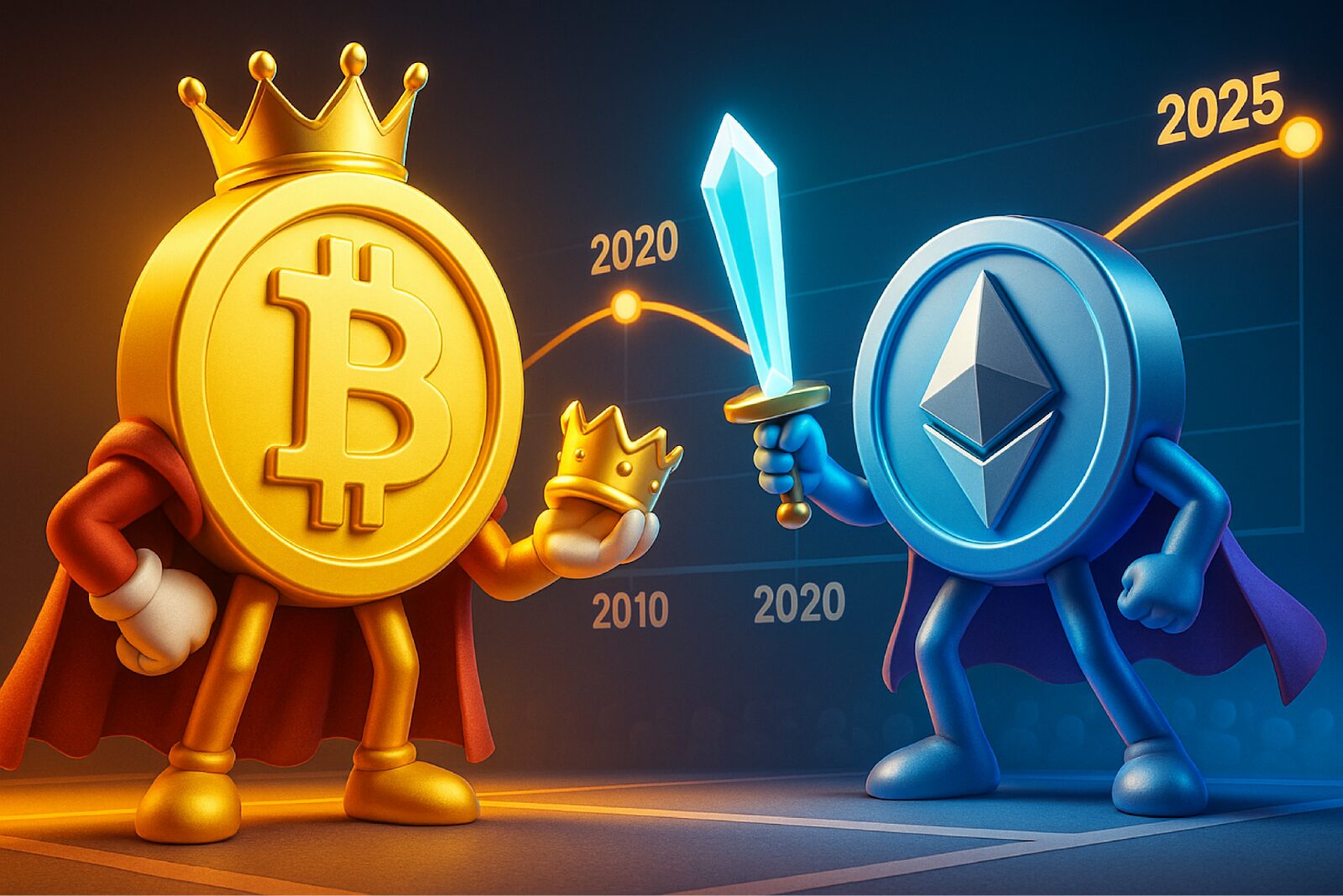 The tug-of-war between Bitcoin and Ethereum is one of the most defining storylines in the crypto space. Bitcoin continues to hold its crown as the first mover and the ultimate store of digital wealth. Ethereum, however, has  made itself the core of decentralized applications, providing everything from DeFi to NFTs. Each is suited to a […]