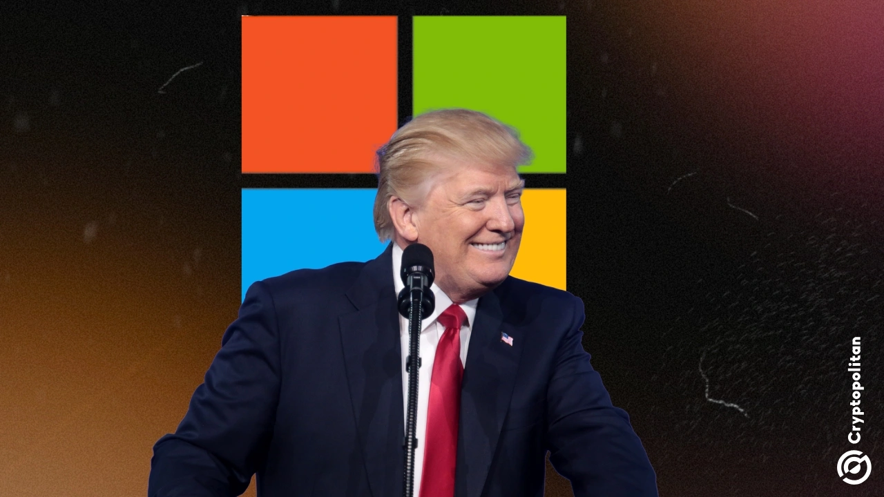 President Donald Trump publicly called for Microsoft to fire Lisa Monaco, labeling her a “menace to U.S. National Security.”