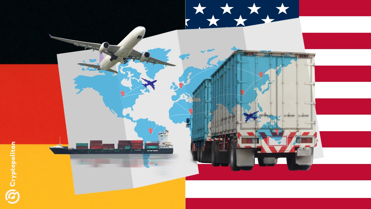 Germany saw a 2.5% drop in exports to the U.S. in August to 10.9 billion euros, while its year-on-year exports dropped by 20%.