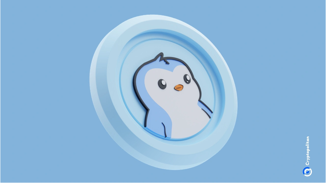 Pudgy Penguins launched PenguSOL, its own liquid staking token, using the Sanctum white label services.
