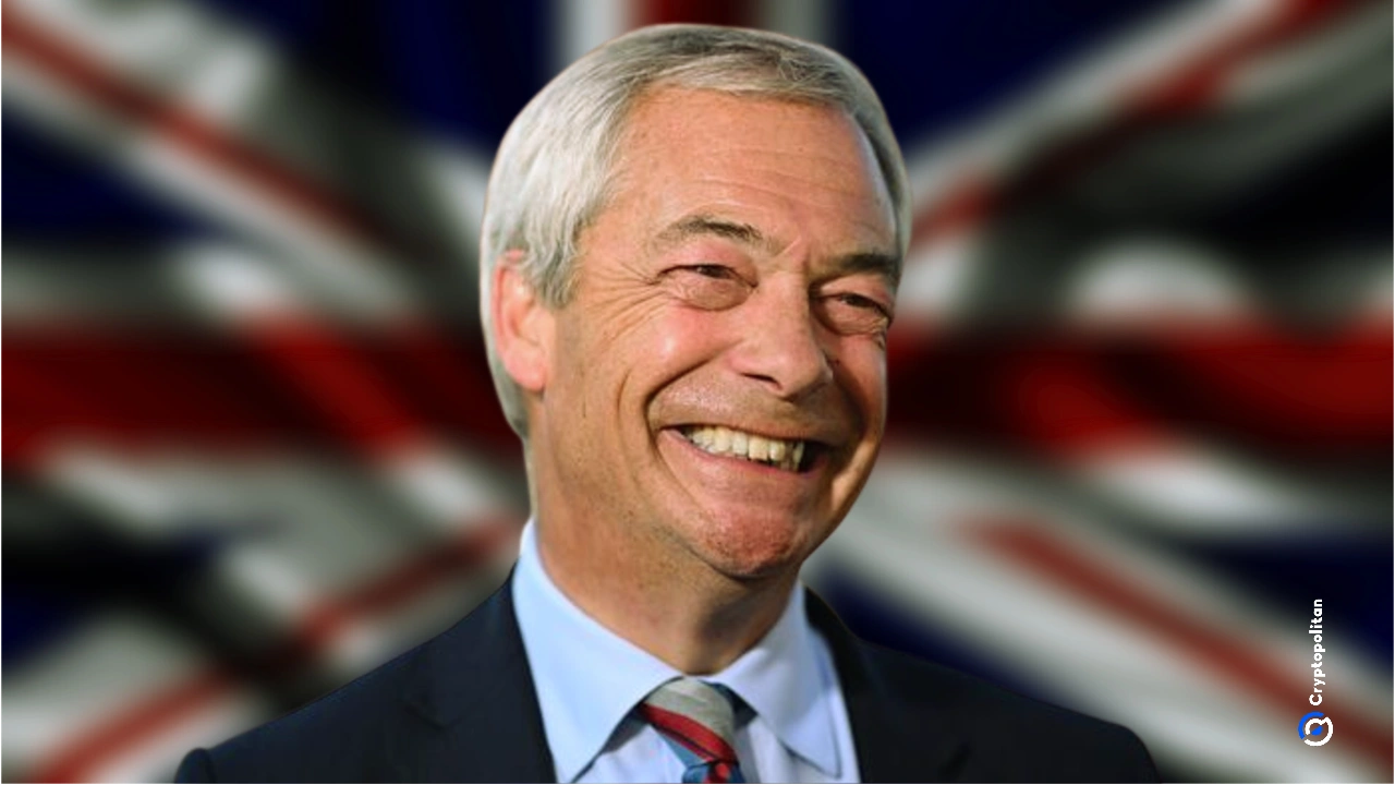 Nigel Farage took to the stage at DAS London earlier today to make a promise not unlike the one that Donald Trump made in 2024 before he raced to the White House with the support of crypto bros.  Farage is the leader of Reform UK, a right-wing, populist party famous for its focus on immigration, […]