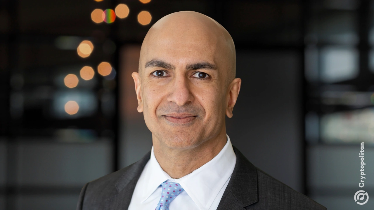 Fed's Kashkari does not expect inflation to spike to 4–5%, but it could stay around 3% for a while.