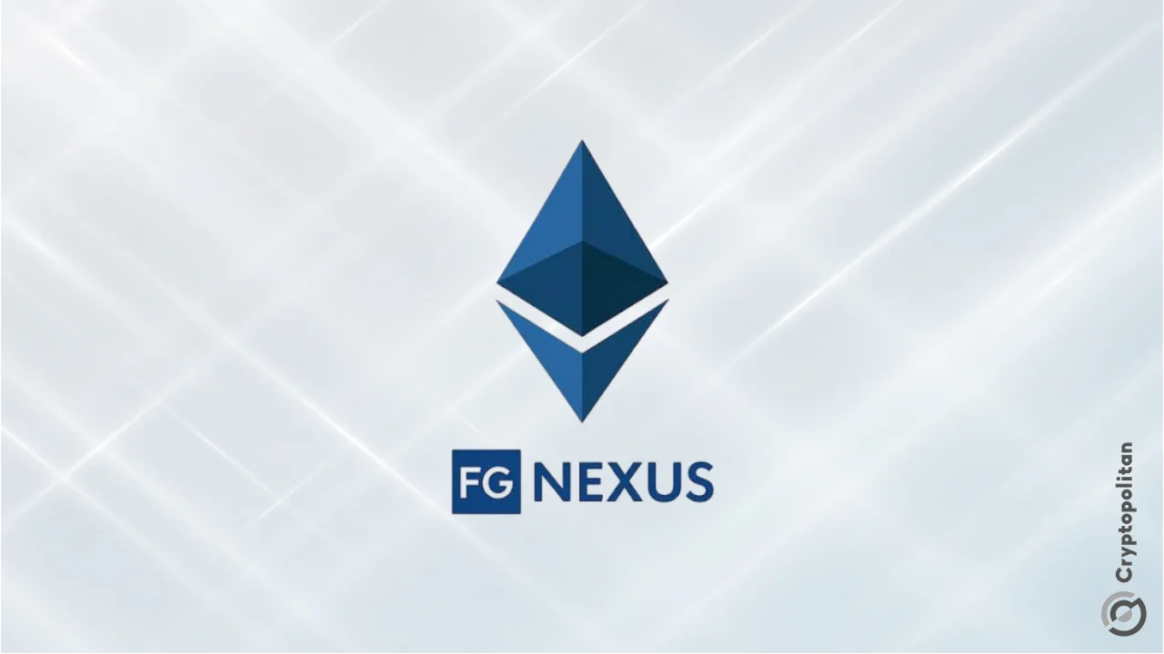 As ações da FG Nexus caíram mais de 7% depois que a empresa vendeu suas reservas Ethereum .