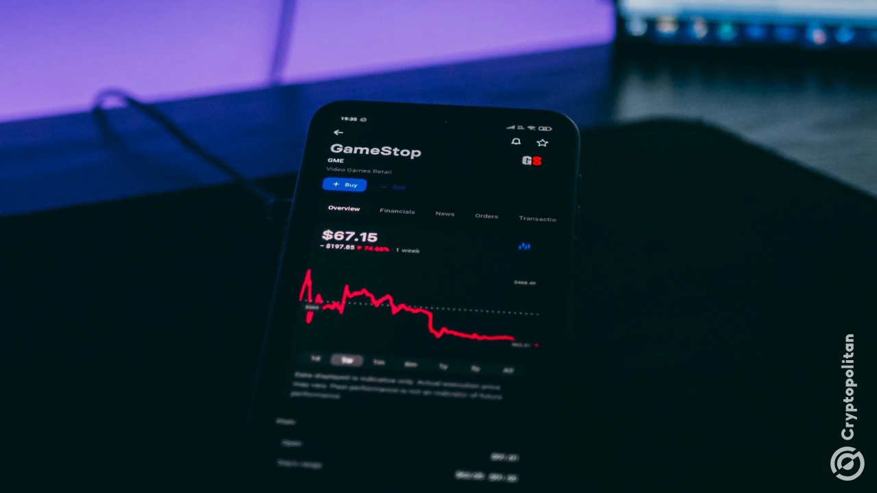 Las acciones de GameStop cayeron debido a que sus tenencias Bitcoin perdieron $ 9,2 millones durante el tercer trimestre, en medio de caídas más amplias del mercado de criptomonedas.