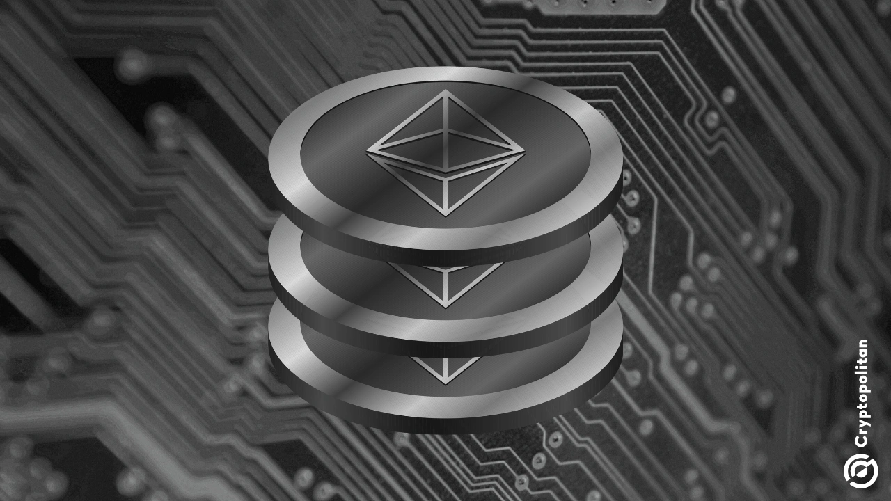 BitMine 质押了 86,400 个 ETH，使其总持有量增加到 1,080,512 个 ETH，价值 33.3 亿美元。.