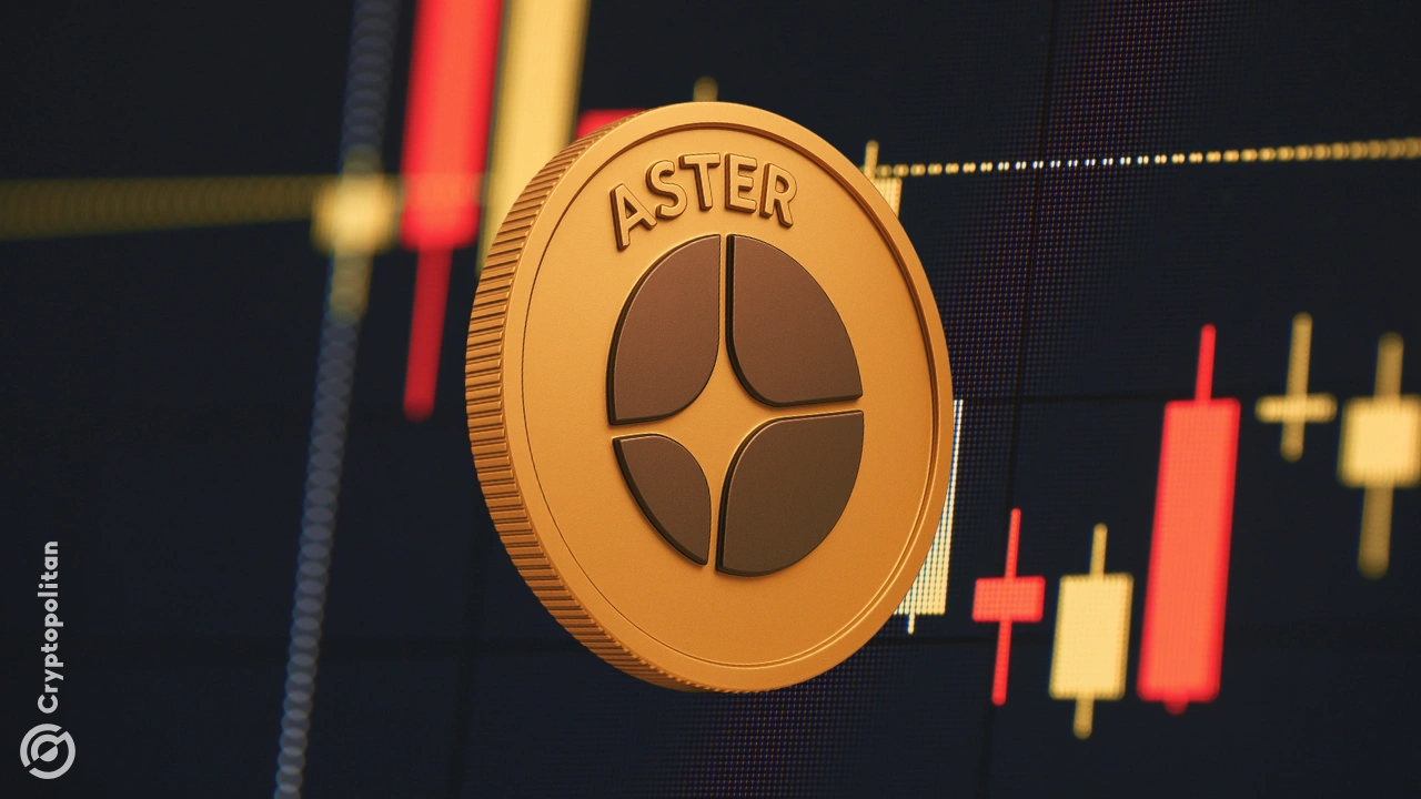 O preço do ASTER caiu para US$ 0,53, acionando recompras estratégicas do tesouro da Aster DEX. Até 80% das taxas podem ser alocadas para recompras.